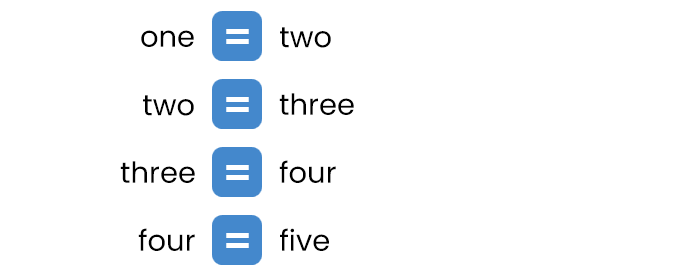 text replace chaining setup