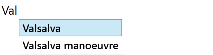 multiple choice example